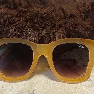 Quay Australia Mustard Sunglasses